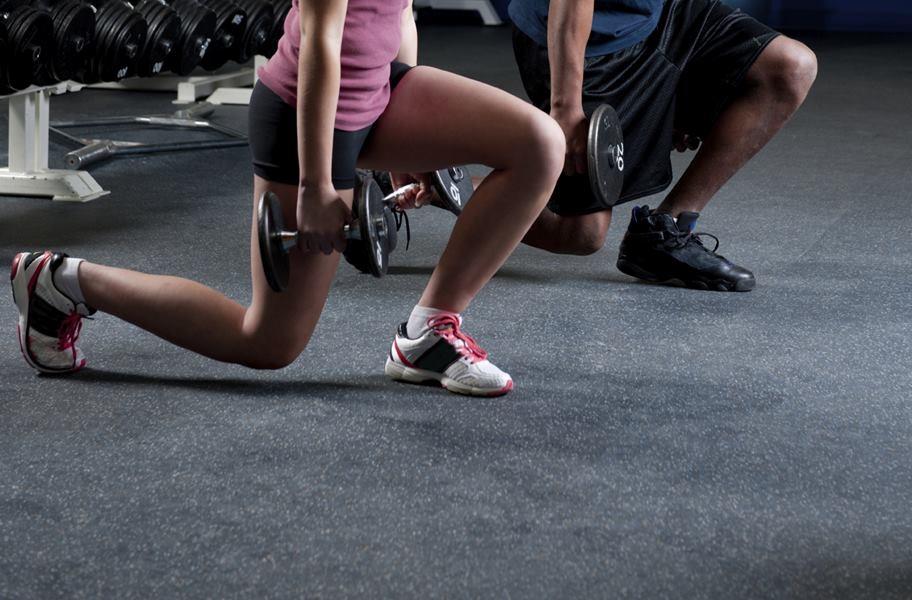 Durable Anti-Fatigue Gym Rubber Flooring
