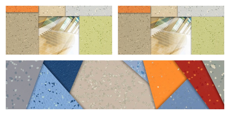Commercial Color Rubber Flooring